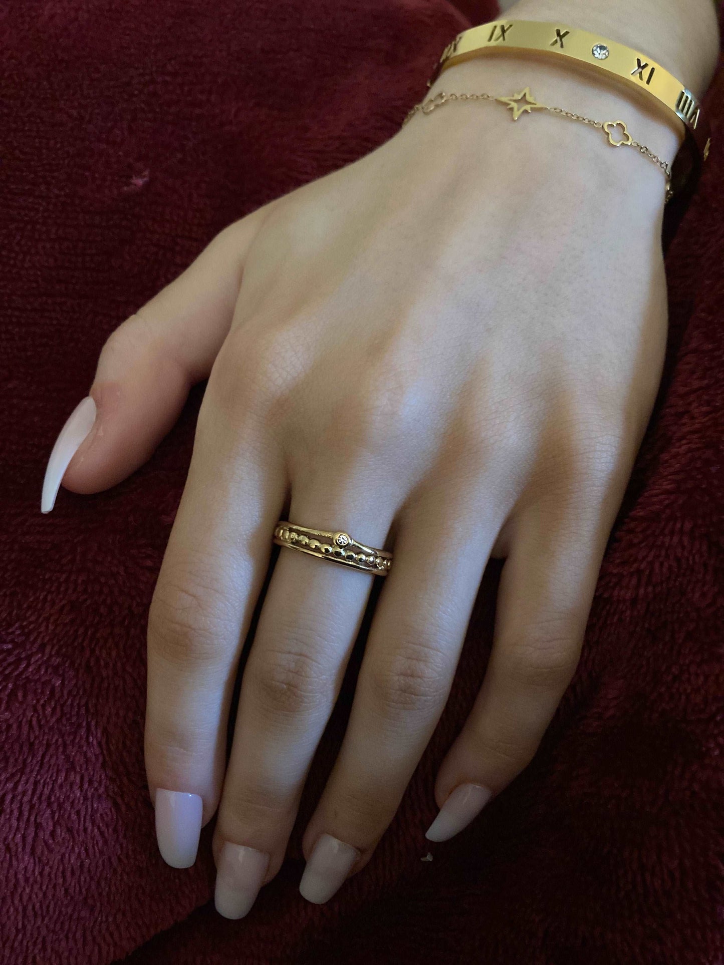 Royal Gold Ring - Kissed Jewellery