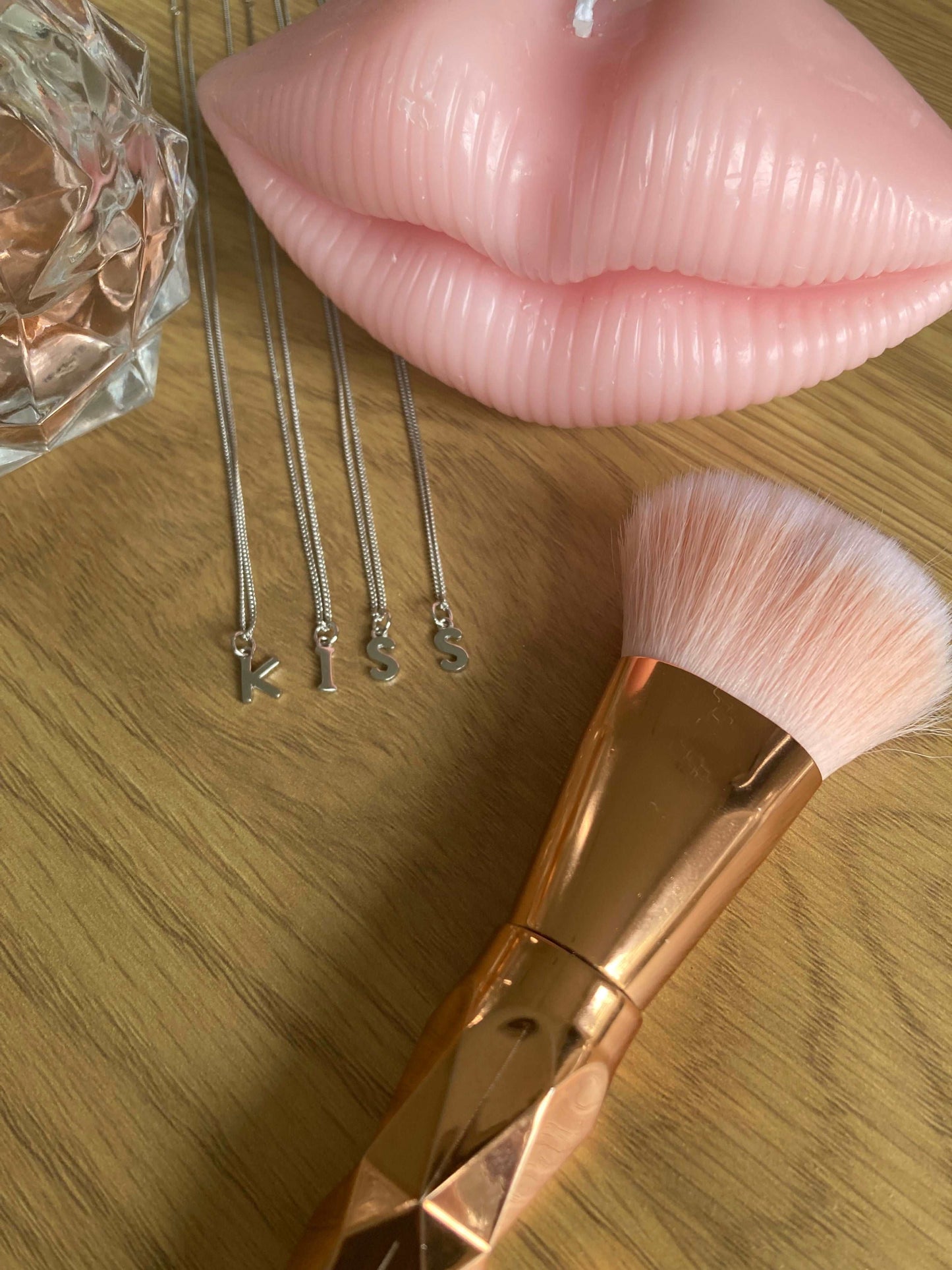 Sterling Silver 925 Initial Necklace - Kissed Jewellery