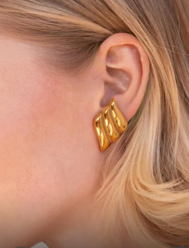 Gold Delilah Earrings