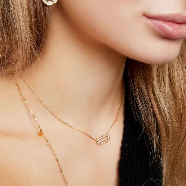 Gold Ally Necklace - Kissed Jewellery