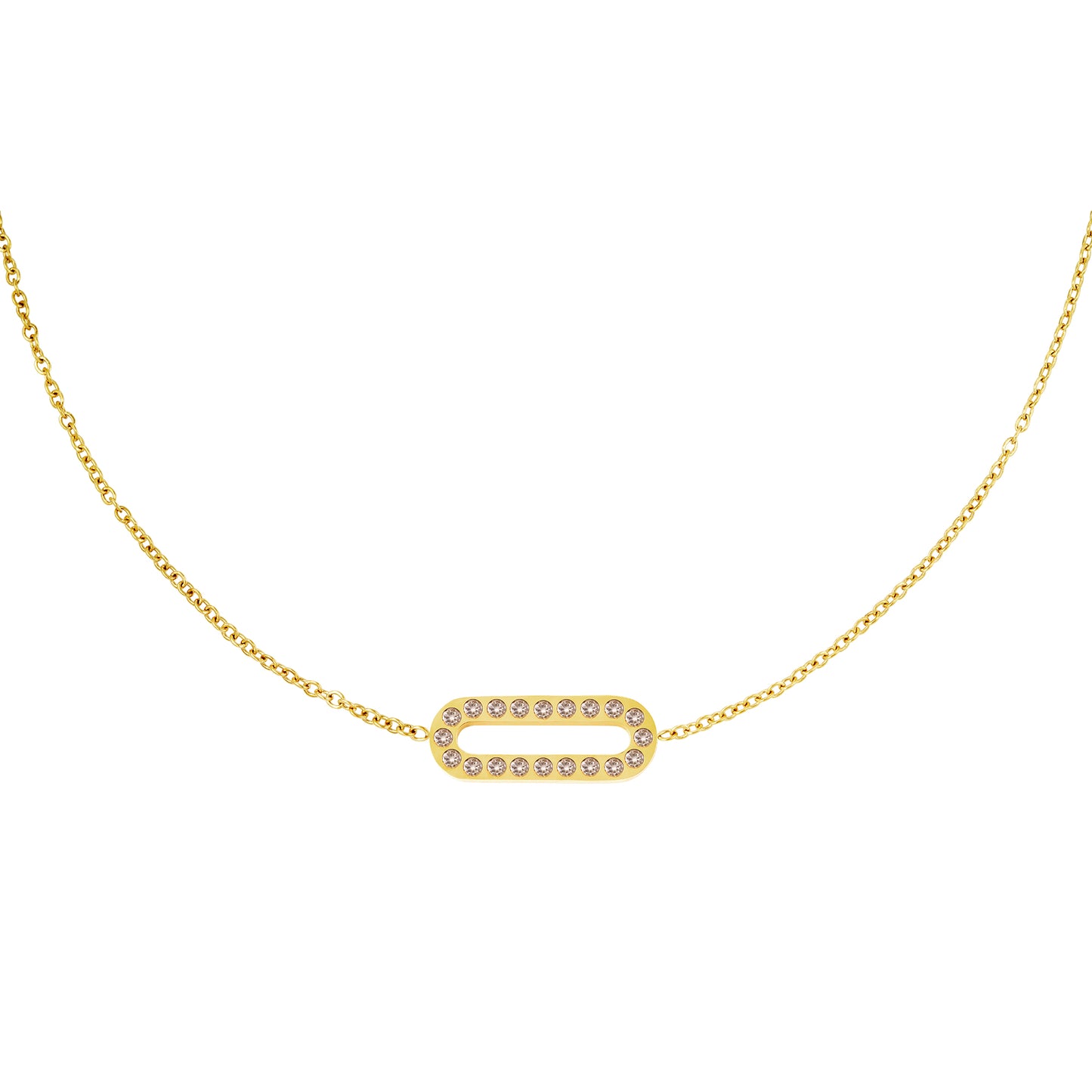 Gold Ally Necklace - Kissed Jewellery