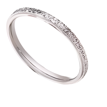 Silver Sparkle Ring - Kissed Jewellery