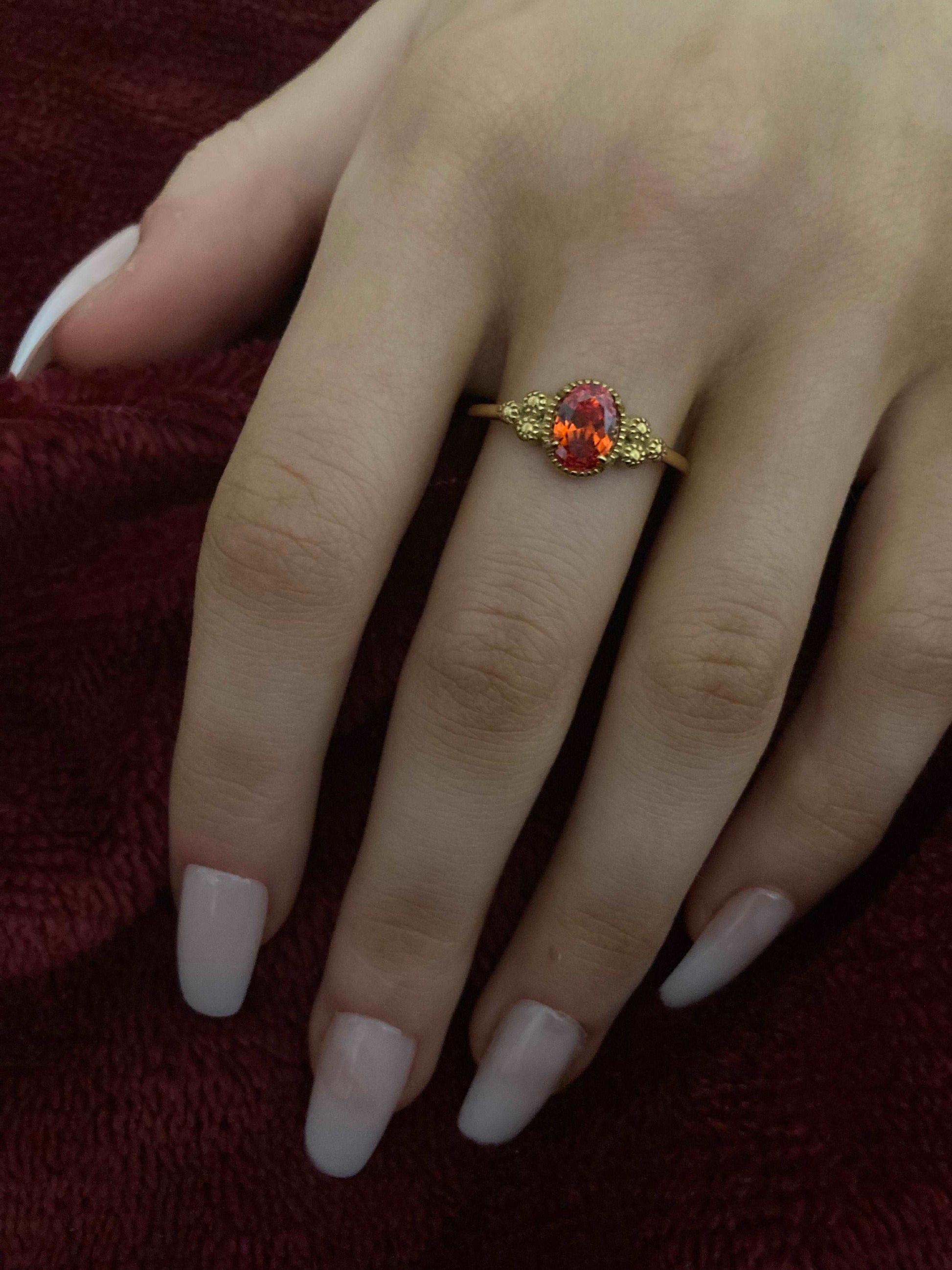 Royal Red Ring - Kissed Jewellery