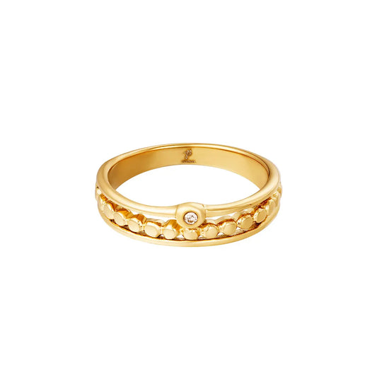 Royal Gold Ring - Kissed Jewellery